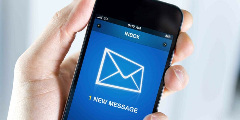 checking their email for your promo email